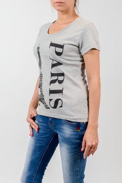 Женская футболка Paris